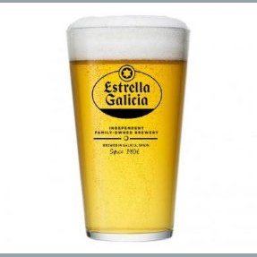 Svenska ölglas med bryggeriernas logotyp