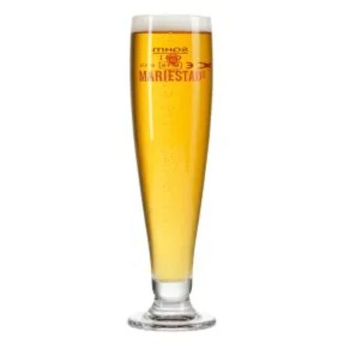 Svenska ölglas med bryggeriernas logotyp