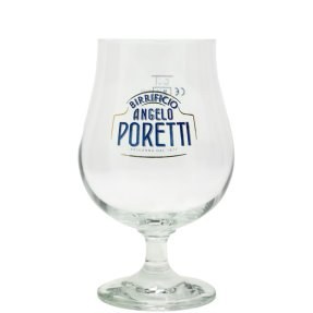 Svenska ölglas med bryggeriernas logotyp
